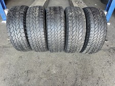 5 x tyres 255 70 16  GENERAL