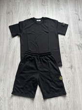 Stone Island Shorts Set Black