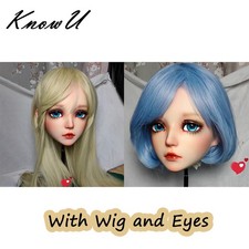 BJD Resin Kigurumi Doll Mask Animated Mask Make-up Mask Cosplay Resin Headgear