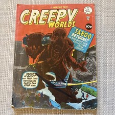 Creepy Worlds #156 Alan Class  Kirby Cover - Vintage 