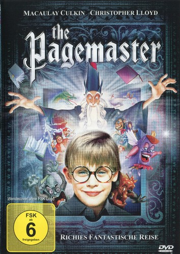 The pagemaster dvd region2 - pagemaster, ,