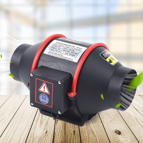 Round duct fan inline - 4",