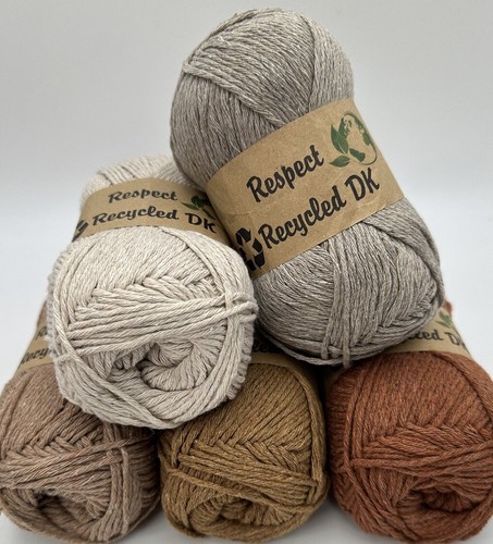 Respect recycled colourways - recycled, dk