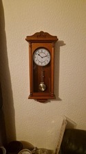 Carved Wood Wall Pendulum