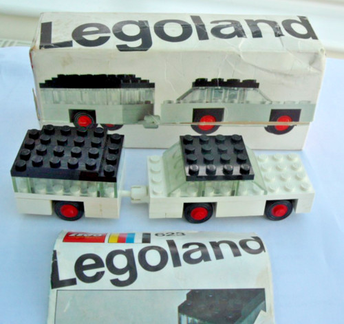 Lego car and caravan - lego,