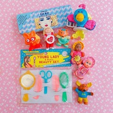 Cute Vintage 80s Toy Figures