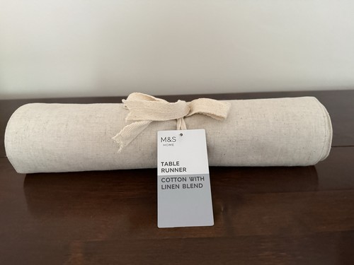 Cotton with linen - m&s,