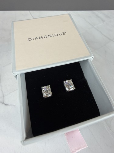 Diamonique qvc radiant cut - diamonique,