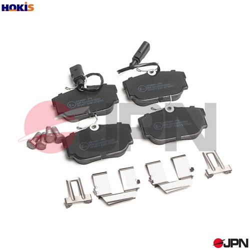 Brake pad set disc - set,