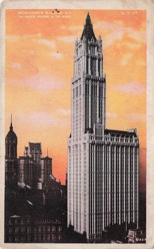 Woolworth building new york - woolworth,