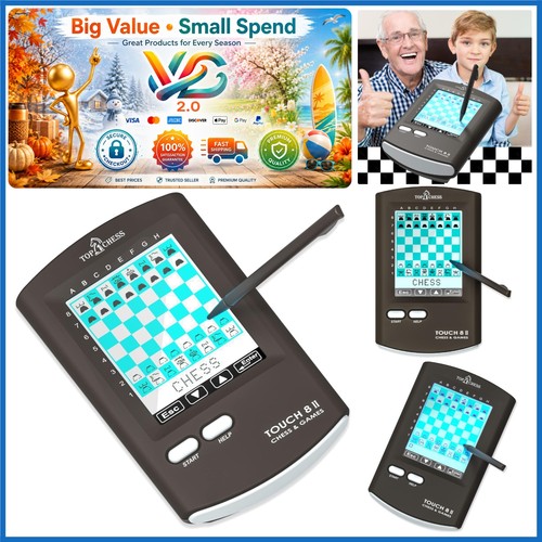 Top touch electronic chess - top,