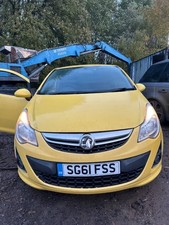2011 VAUXHALL CORSA SXI AC Front Bumper (Yellow) #8981