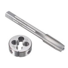 M9 x 1.25mm Metric Tap and Die Set HSS Machine Thread Tap with Round Die