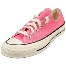 Converse Chuck 70 Ox Unisex Fashion Trainers in Pink White