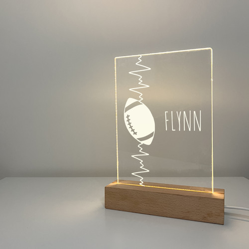 Personalized led light - personalized, desk