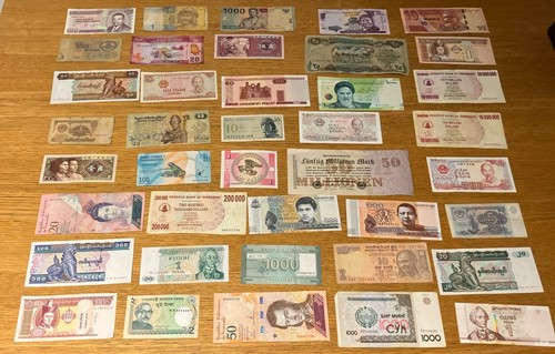 Lot world banknotes - lot, x