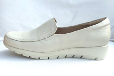 Pitillos Shoes, Leather, Size EU39 UK6, Cream/ Ivory, NEW