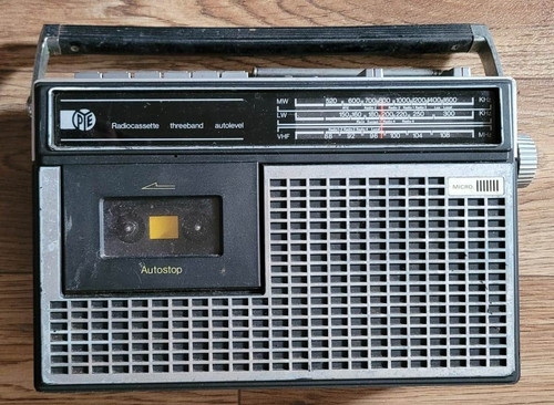 Pye 9014 band radio cassette - 9014,