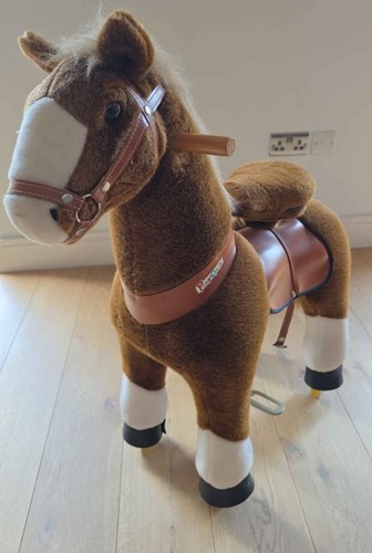 Pony cycle ride horse - pony,