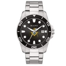Men's Bulova Masonic Divers