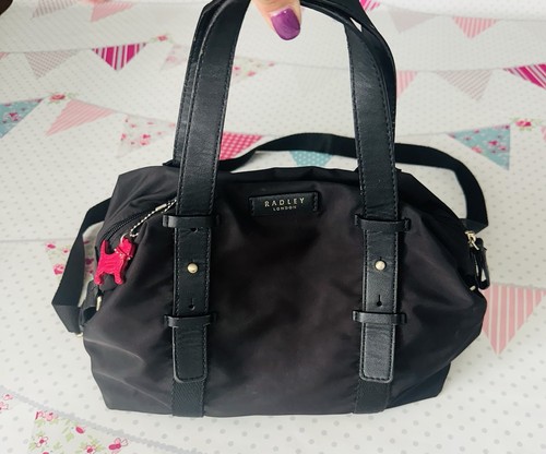 Radley black nylon - nylon, crossbody