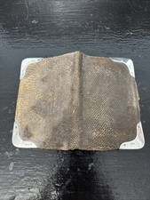 Unusual Antique 1906 Snakeskin