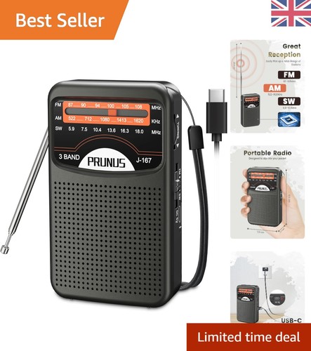 Compact rechargeable radio - compact,