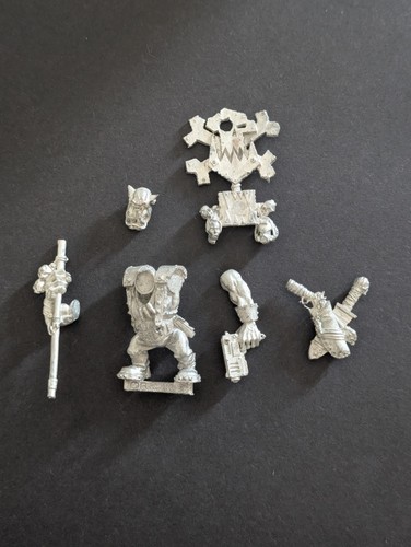 Warhammer 40k metal ork nob - metal,