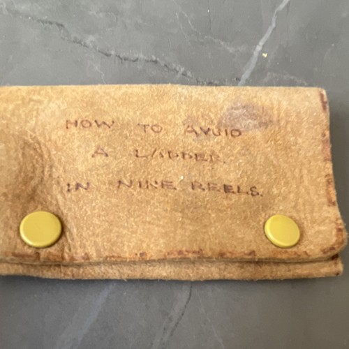 Vintage leather sewing - sewing, needle