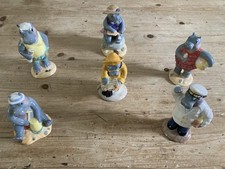 John Beswick Hippos On Holiday Limited Edition Full Set Inc.Cert Of Authenticity