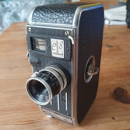 Paillard 8mm movie film - c8,