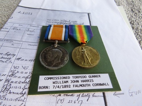 Ww1 naval officer pair - ww1,