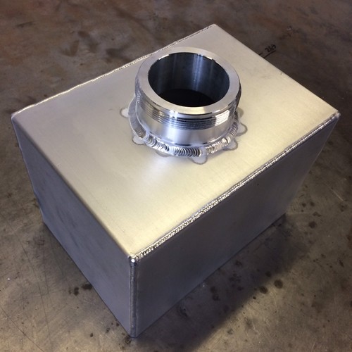 Aluminium fuel tank - aluminium,