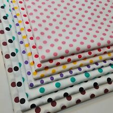 100% Cotton Fabric Polka Dot