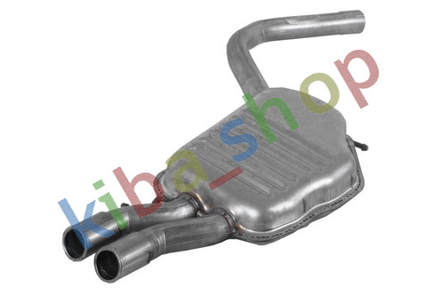 Exhaust system rear - rear, silencer