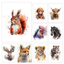 Lovely Animal Wall Art Metal Print Plaque Sign Prints Signs Home Décor Gift M158