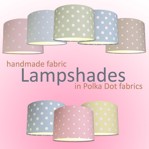 Lampshades polka dot - in,