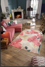 LUXURY MODERN LARGE  TOM TAILOR   BLOSSOM RUG  LIVING ROOM AREA BEDROOM CARPET 