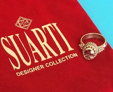 Vintage BA Suarti Amethyst Ethnic Style Boho 925 Sterling Silver Ring  - N/P