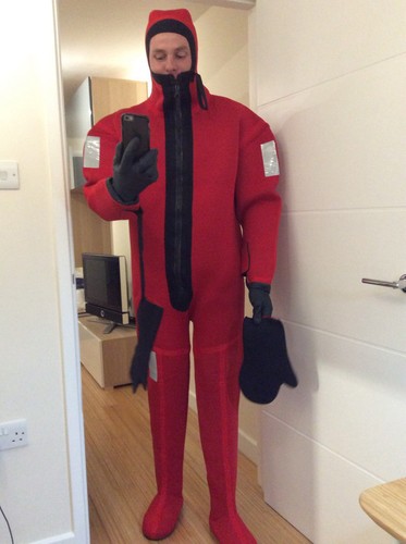 Oss immersion suit large - oss,