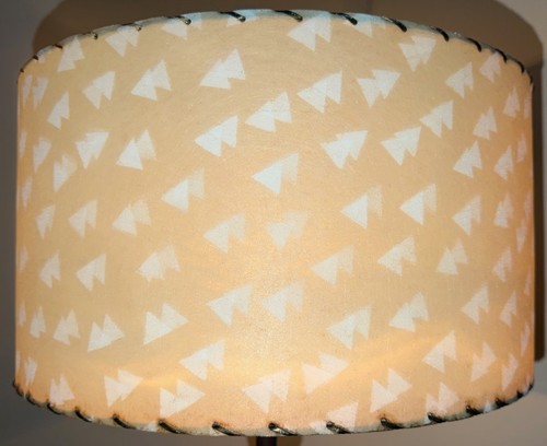 Vintage mcm fiberglass shade - vintage,