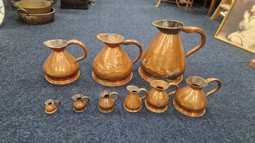 Graduated copper measuring - graduated,
