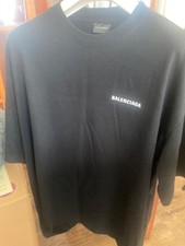Balenciaga Black XL political T shirt