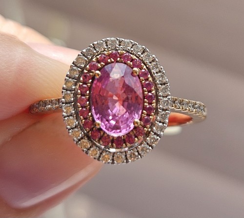 18ct rose gold natural - rose,