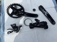 Shimano Xt Deore Crankset Shifter and Derailleur 11 SPD