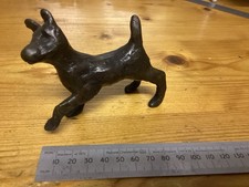 Brass Or Bronze Heavy Dog,odd Item.