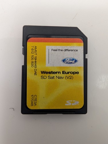 Ford sat nav card - ford, sd