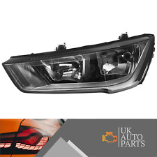 Audi A1 Headlight 2015-2019  Headlamp Chrome Passenger Side Near Side Left Hand
