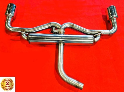 Exhaust terminal with - , valve