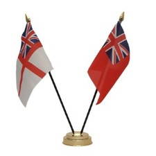 Double Table Desk Flag 240+